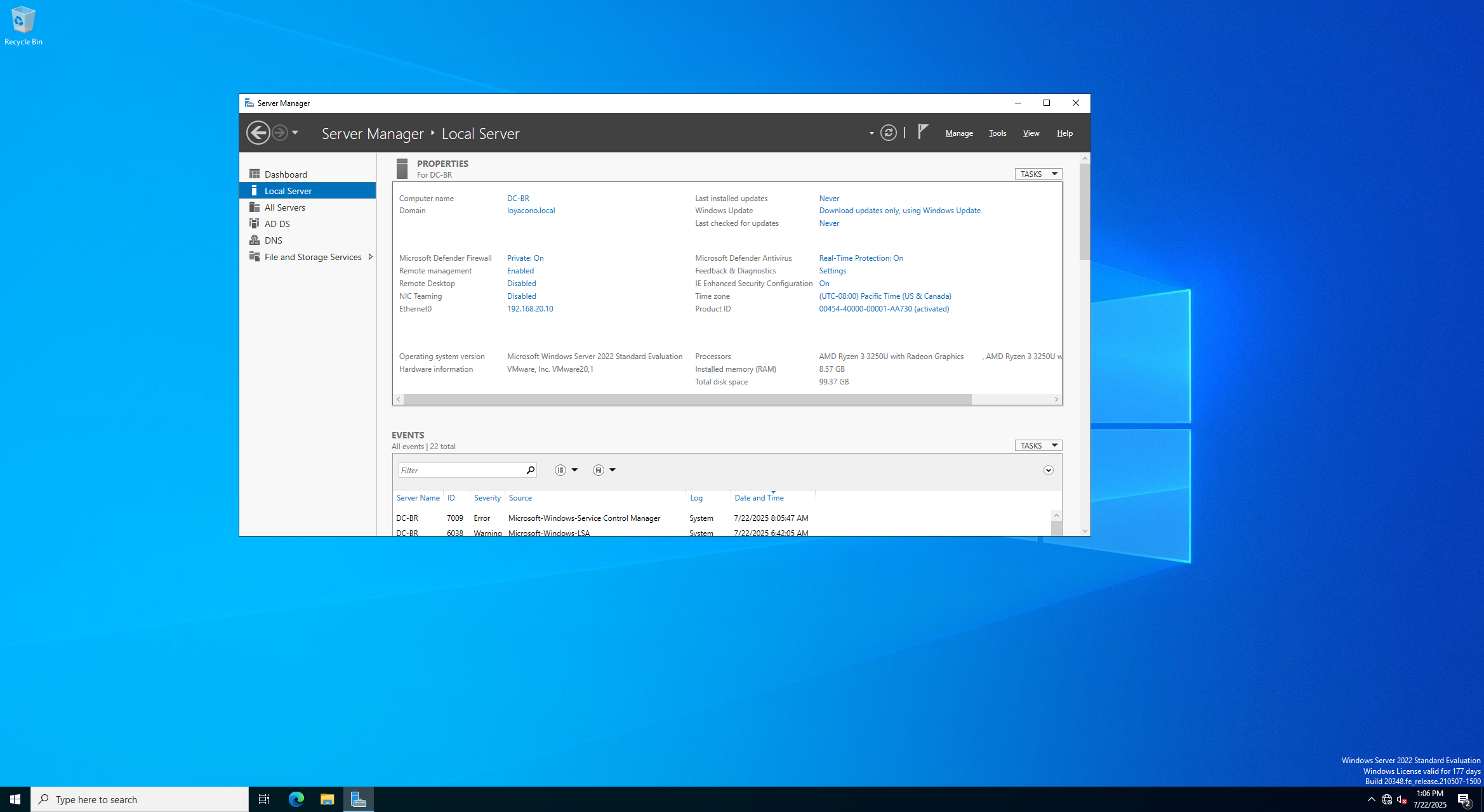 Promotion to Domain Controller